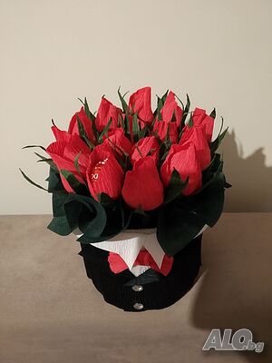 Букет от бонбони