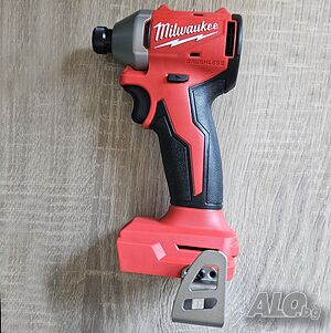 Акумулаторен ударен гайковерт Milwaukee M18BLIDRC-0, 18 V, 190 Nm, ¼″ HEX, без батерия и зарядно
