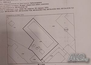 Производствен действащ цех и парцел в кв. Овча купел