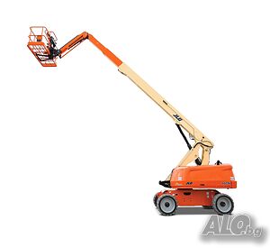 Телескопична вишка JLG, 660SJ, 22 метра, Под наем, 4×4, Висока проходимост