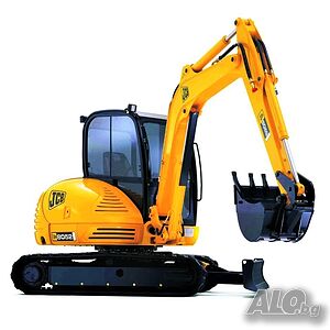 Мини багер JCB, Модели 8052, 8085, 5 тона, 8,5 тона, Под наем