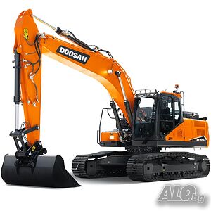 Верижни багери Doosan- DX225LC, Под наем, 22 тона