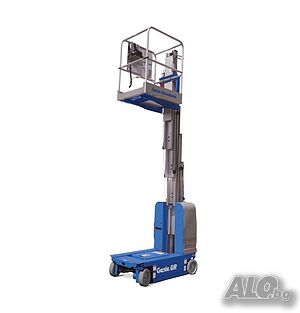 Мини вишки Genie GR 15, 5 и 8 метрови, Под наем, Самоходни