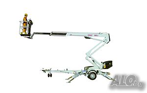 Телескопична вишка на ремарке, DINO 160 XT - 16 метра, Под наем