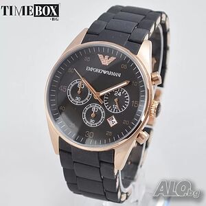 EMPORIO ARMANI Sportivo Chronograph AR5905. Нов мъжки часовник