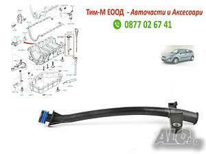 Гърловина, пръчка за мерене нивото на маслото за FORD FOCUS 1998-2004, 1.8 Turbo Di/TDDi-1.8 Di/TDDi