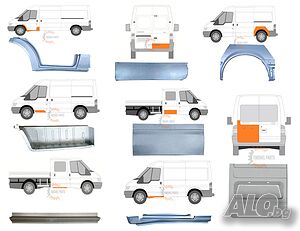 Ремонтни Панели / Ламарини / Вежди / Прагове за Ford Transit 2000-2013 година.