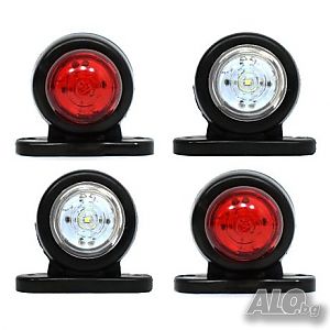 Светлини рогчета токоси за Камиони, Ремаркета, Влекачи -12V 24V LED