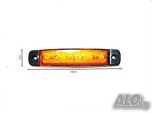 LED Диодни габарити, светлини, токоси, 12/24v за камиони ремаркета