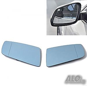 Стъкло за огледало синьо за BMW SERIES 5 E60/61 2003-2010 Пасаж. или Шоф. страна