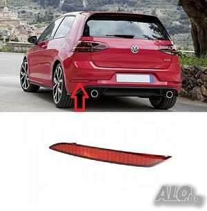 Рефлектор в Задна Броня за VOLKSWAGEN GOLF VI - Шоф. или Пасаж. страна