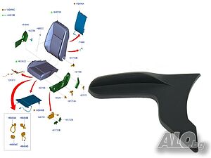 Лост за регулиране на височината на седалката за FORD Fiesta, Focus, Tourneo Connect