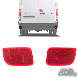 Рефлектор задна броня за Opel Movano B- 2005-2010- Шофьорска или Пасажерска страна