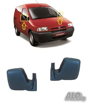 Външно огледало за Fiat Scudo -Citroen Jumpy -Peuguot Expert 1995-2007