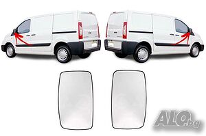 Стъкло за огледало за Fiat Scudo -Citroen Jumpy -Peuguot Expert 2007-