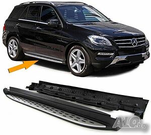 Алуминиеви степенки за Mercedes-Benz ML / GLE W166 2011-2019