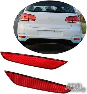 Рефлектор в задна броня ляв десен за VW GOLF 6 2008-2013
