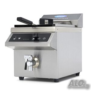 Индукционен фритюрник 8 л / 3.5 kW - Професионално оборудване за кухня