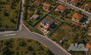 УПИ с проект на къща и разрешително за строеж в с. Кошарица