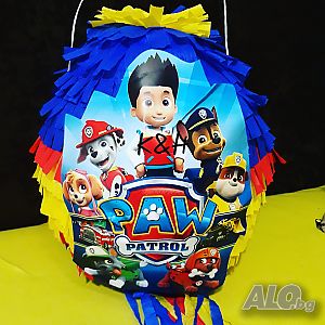 Пинята и Банер *Пес Патрул*
