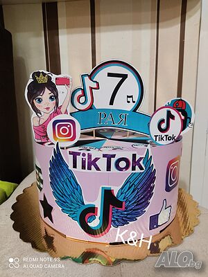 Картонени торти Тик Ток