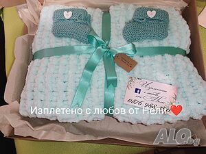 Бебешко одеяло пелена Ализе Пуфи