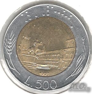 Italy-500 Lire-1991 R-KM# 111