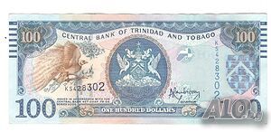 Trinidad and Tobago-100 Dollars-2014-P# 51b-Paper