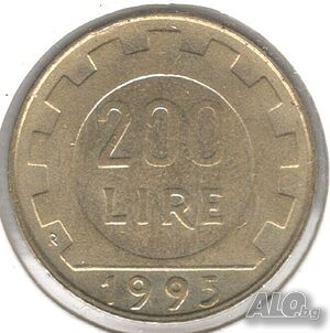 Italy-200 Lire-1995 R-KM#105