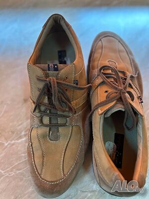 НОВИ Мъжки обувки Australian Footwear - Номер 50 (Стелка 33 см) - Естествен велур