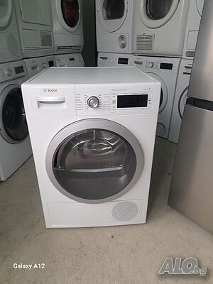 Сушилня с термопомпа Bosch WTW875W0,Serie 8, A+++, самопочистващ кондензатор