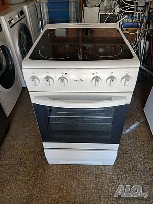 Fотварска печка 50 см ширина Elektroherd SHC 21102W