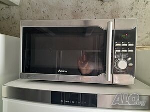 Микровълнова печка с грил Amica