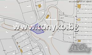595 кв.м., с Храбрино, II в. з., лице 25 м на чакълирания път, 23 500€