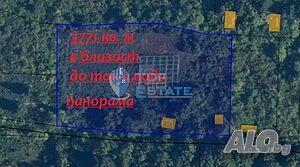 Голям парцел с панорама в близост до Арбанашко бърдо