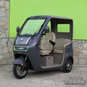 Електрическа Триместна Триколка LUXURY BUS 2000W 2026 | Електрически скутери/тротинетки, голф колички | Хасково