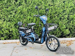 Електрически Скутер-Велосипед EBZ16 500W - Sky Blue