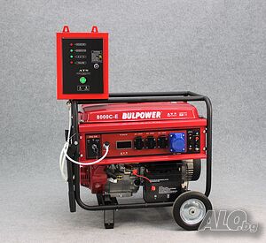 Генератор За Ток 7.5 KW BULPOWER Бензин-Газ - Монофазен