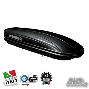 Автобокс Menabo Mania Duo 580L (черен)