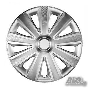 Тасове за джанти 13, 14, 15, 16 цола Versaco Carbon Aviator Silver