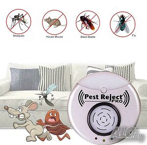 Ултразвуково устройство Pest Reject PRO против насекоми, мишки и всякакви вредители