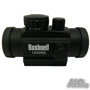 Оптически прицел бързомер Bushnell 1x40, бързомерец, черен