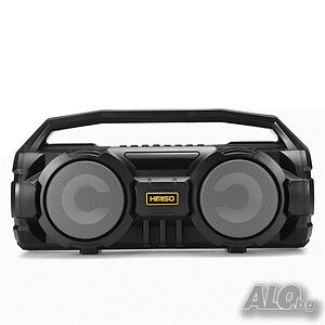Мощно двойно караоке KIMISO KM-S1 с микрофон, Блутут, MP3, 10W RMS