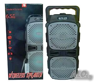 Караоке Тонколона с FM тунер, дистанционно, BLUETOOTH функция, микрофон, цветомузика