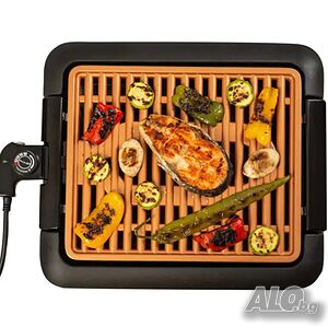 Бездимна скара Hausberg HB-537 1250W Керамично покритие