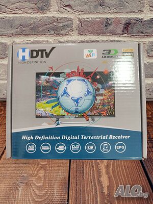 Цифров ефирен приемник за телевизия, декодер 1080p FULL HD,WIFI HDMI port