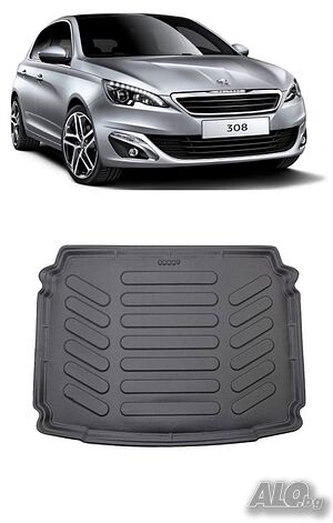 Стелка за багажник RizLine съвместима с Peugeot Хечбек 308 2013-2021