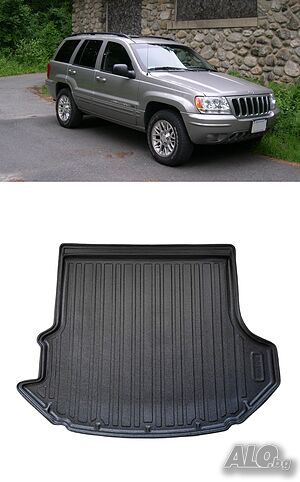Стелка за багажник RizLine съвместимa с Jeep Grand Cherokee II 1999-2004