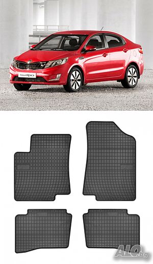Гумени стелки Frogum съвместима с Kia Rio 11-17