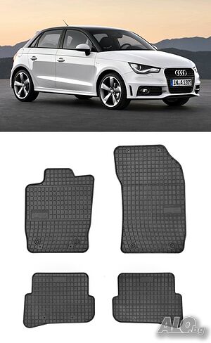 Гумени стелки Frogum съвместими с Audi A1 2010-